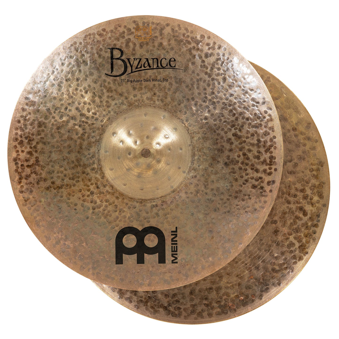 MEINL Cymbals Byzance Dark Big Apple HiHat - 15"