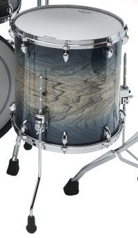 TAMA STAR Walnut Floor Tom 14" x 14" - Indigo Japanese Sen Burst/Chrome HW
