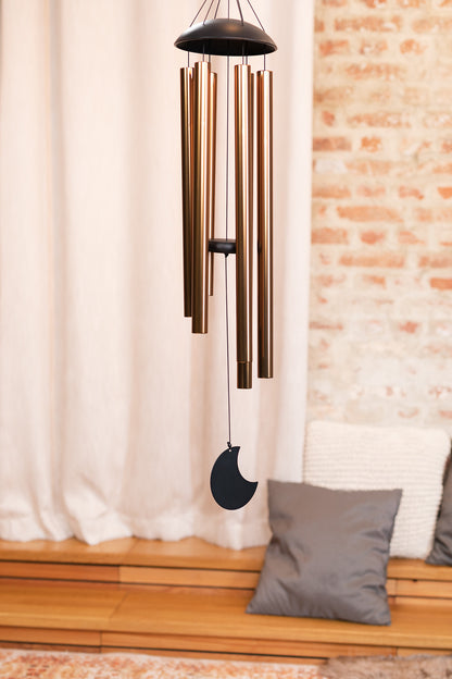 MEINL Sonic Energy Moon Meditation Chime 44"/110 cm - 432 Hz - Round Arch/Bronze