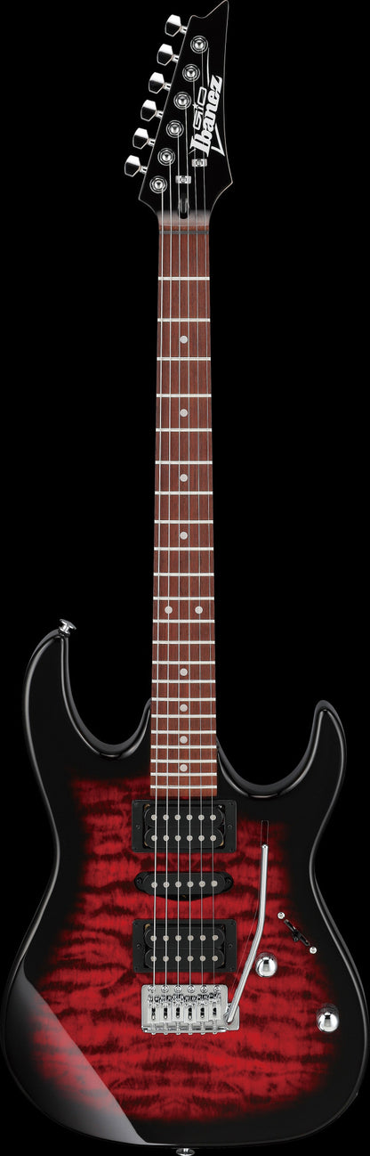 IBANEZ GIO GRX Electric Guitar 6-String - Transparent Red Burst