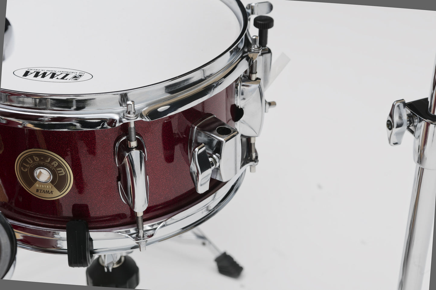 TAMA Club-Jam Flyer Ultra Compact Shell Kit 4 teilig - Candy Apple Mist/Chrom HW