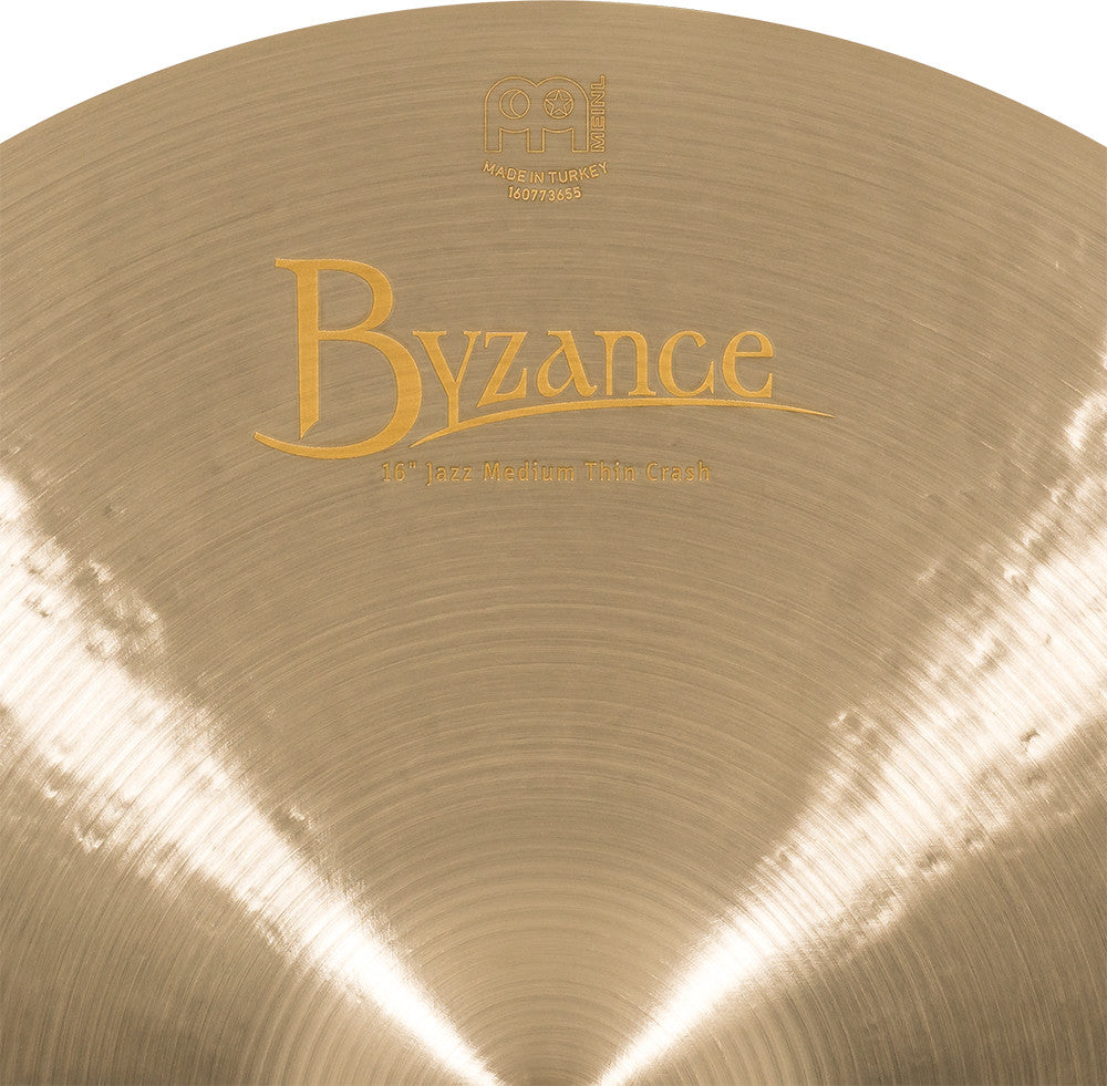 MEINL Cymbals Byzance Jazz Medium Thin Crash - 16"