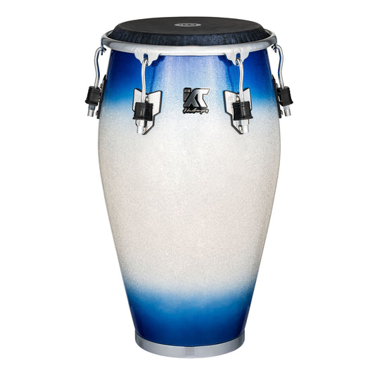 MEINL Percussion Artist Series William Kachiro Quinto 12 1/2" /REMO® Black Calfskin Skyndeep Heads - Electric Sky