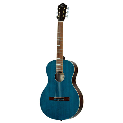 ORTEGA Ranger Series 4/4 Konzertgitarre 6-String - Ozeanblau + Gigbag