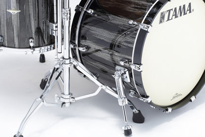 TAMA Starclassic Maple Lacquer Shell Kit 4 teilig - Black Clouds & Silver Linings/Chrom HW