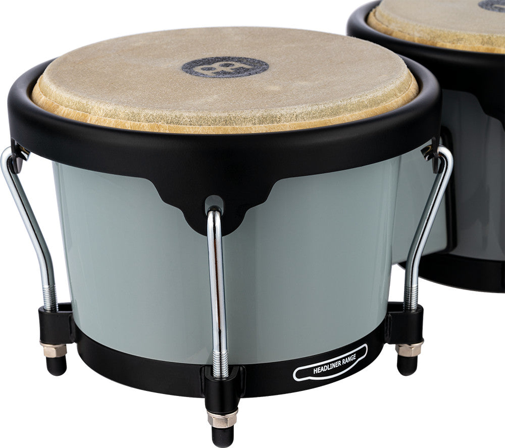 MEINL Percussion Journey Series Bongo 6 1/2" Macho & 7 1/2" Hembra - Ultimate Gray