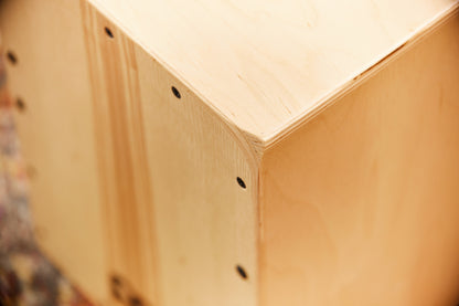 MEINL Percussion Jam Series Snare Cajon 50 - Heart Ash