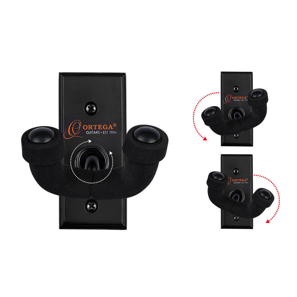 ORTEGA Ukulele Wall Hanger - Black