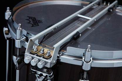 TAMA STARPHONIC Walnut Bravura Field Drum 14" x 14" - Gloss Black Walnut/Chrom HW