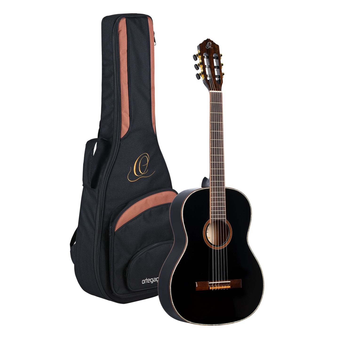 ORTEGA Family Series 4/4 Slim Neck Konzertgitarre 6 String - Fichte / Mahagoni + Bag