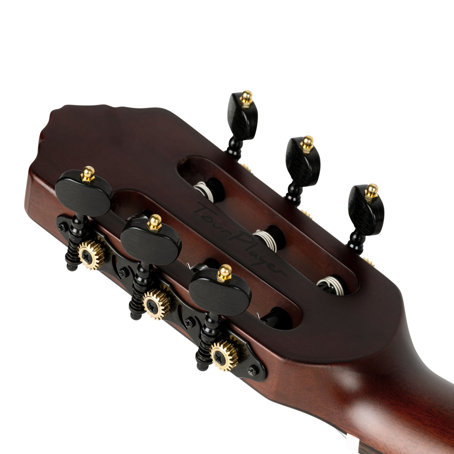 ORTEGA TourPlayer DeLuxe Nylon String Gitarre 6-String - Fichte Natur + Gigbag