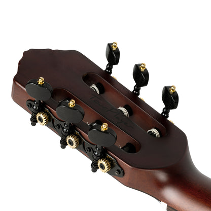 ORTEGA TourPlayer DeLuxe Nylon String Gitarre 6-String - Fichte Natur + Gigbag