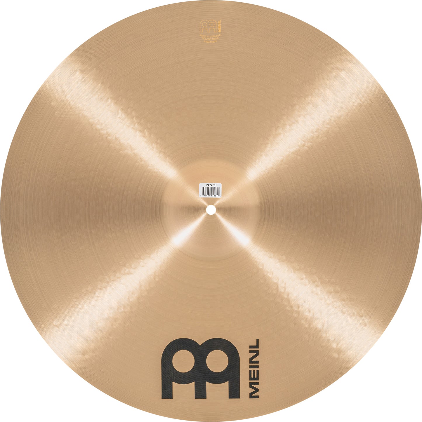 MEINL Cymbals Pure Alloy Thin Ride - 22"