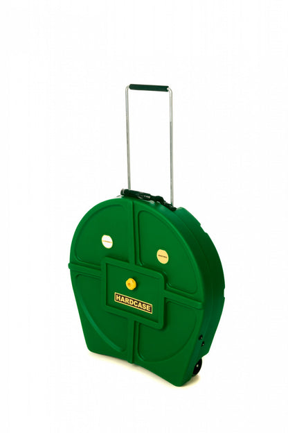 HARDCASE Cymbal Trolley-Case 22" für 9 Becken - Dark Green