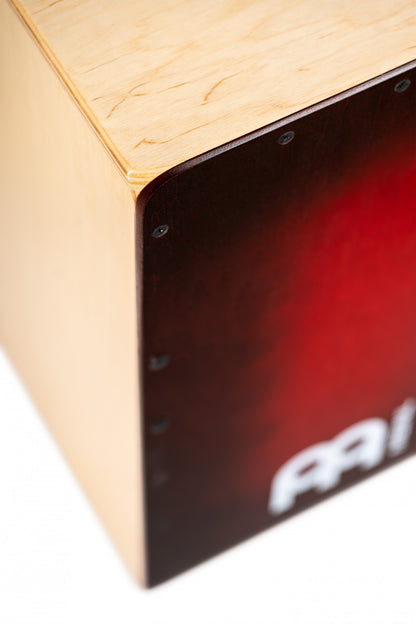 MEINL Percussion Snarecraft Series Snare Cajon 100 Special Edition - Red Burst