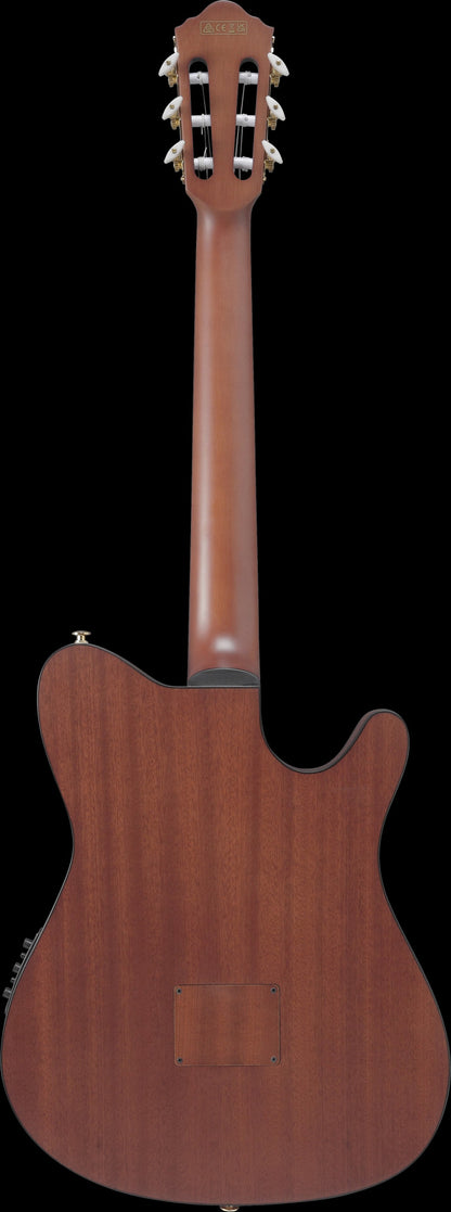 IBANEZ FRH Nylon-Saiten-Gitarre 6-String Lefty - Brown Sunburst Flat