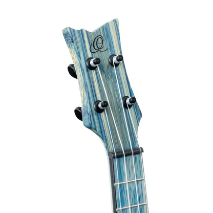ORTEGA Bamboo Serie Tenor Ukulele 4 String - Solid Bamboo Stonewashed + Bag