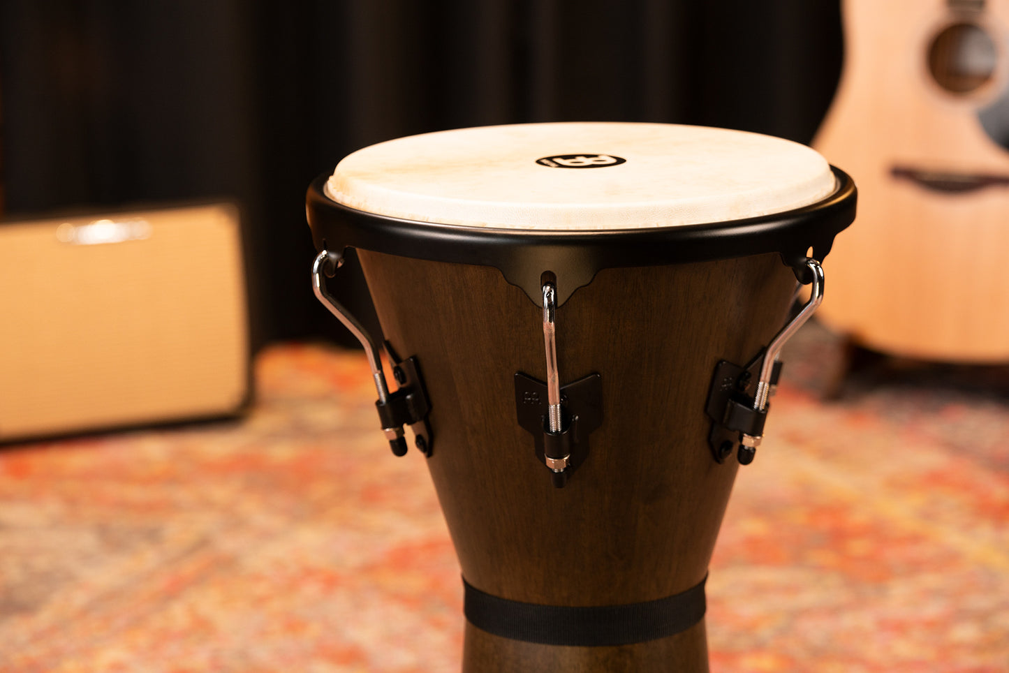 MEINL Percussion Headliner Series Wood Djembe - Vintage Wine Barrel 12 1/2"