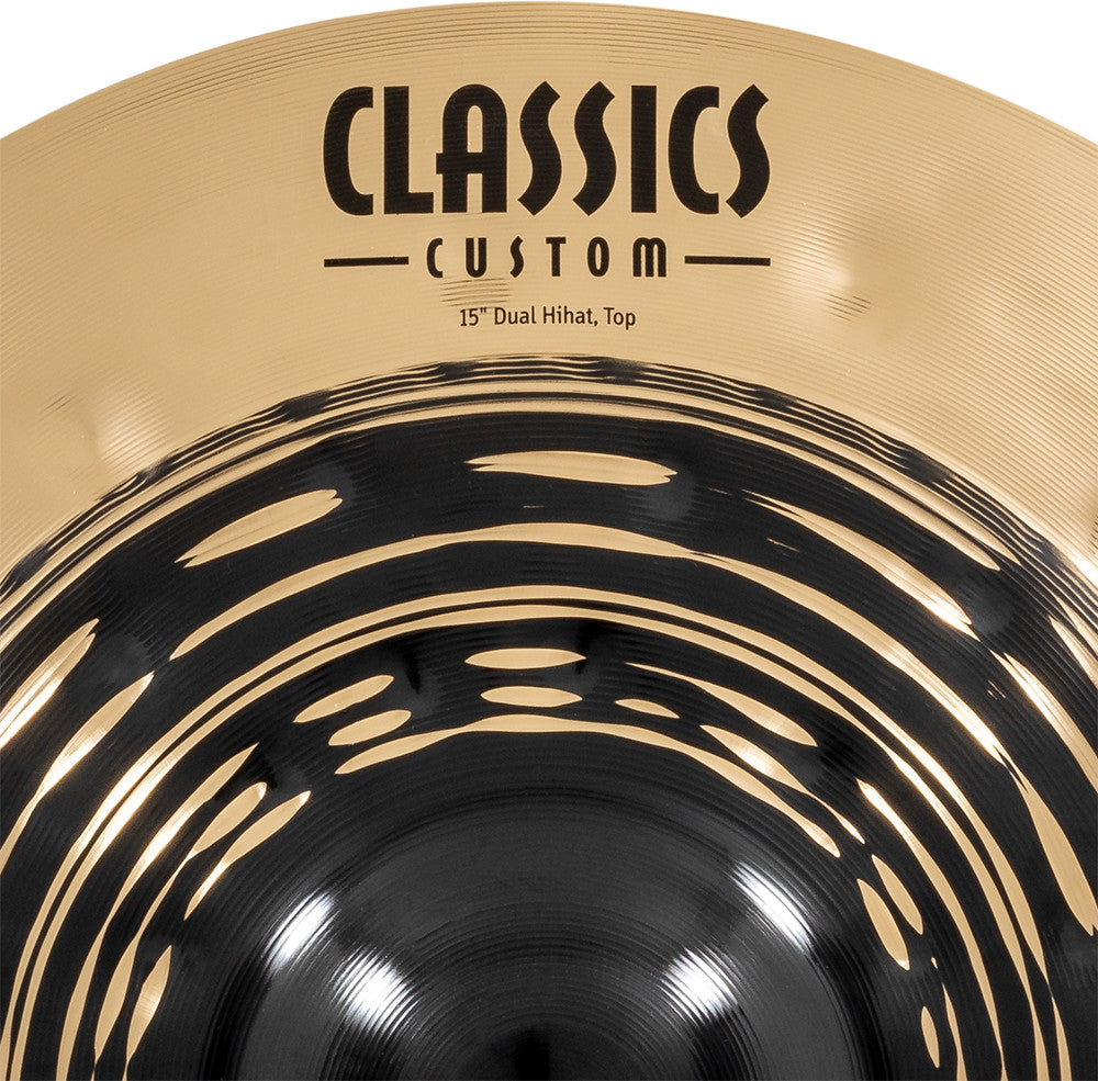 MEINL Cymbals Classics Custom Dual Hihat - 15"