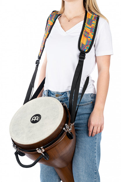 MEINL Percussion Designer Djembe Strap - Kenyan Quilt