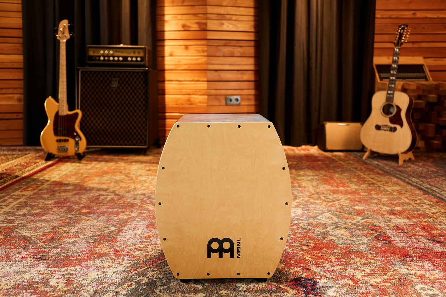 MEINL Percussion Bass Series Jumbo Arch Bass Cajon - Maple
