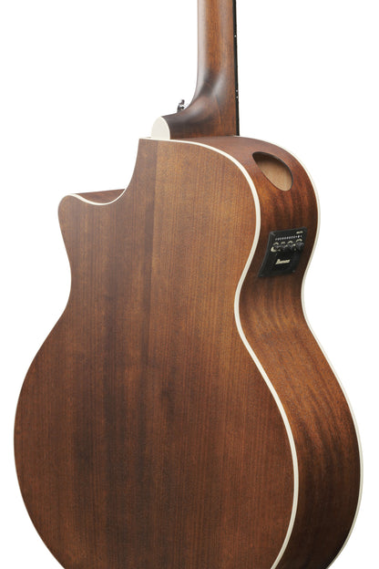 IBANEZ AE Akustikgitarre
6-String - Weathered Black Open Pore