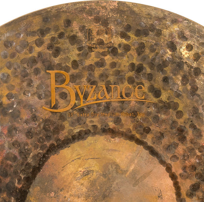 MEINL Cymbals Byzance Extra Dry Medium Hihat - 13"