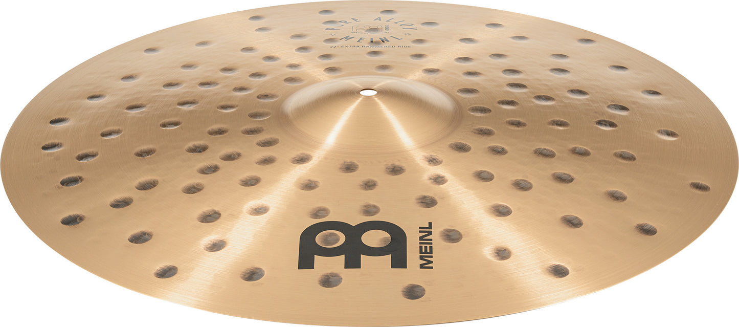 MEINL Cymbals Pure Alloy Extra Hammered Ride - 22"