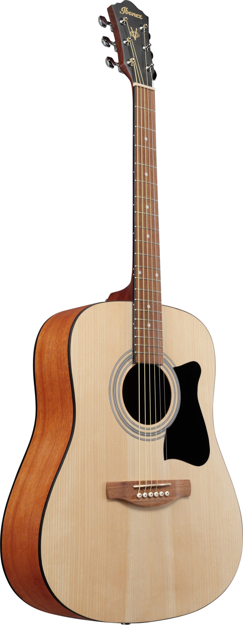 IBANEZ Jampack Akustikgitarren-Set 6-String - Open Pore Natural + Gigbag, Gurt, Stimmgerät & Plektren