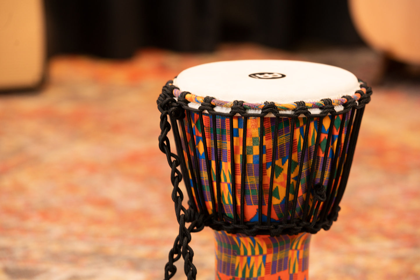 MEINL Percussion Travel Series African Djembe 8" - Kenyan Quilt