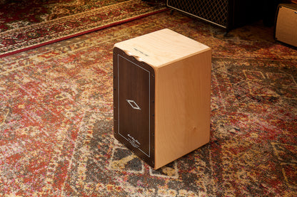 MEINL Percussion Artisan Edition Series String Cajon Tango Line - Brown Eucalyptus