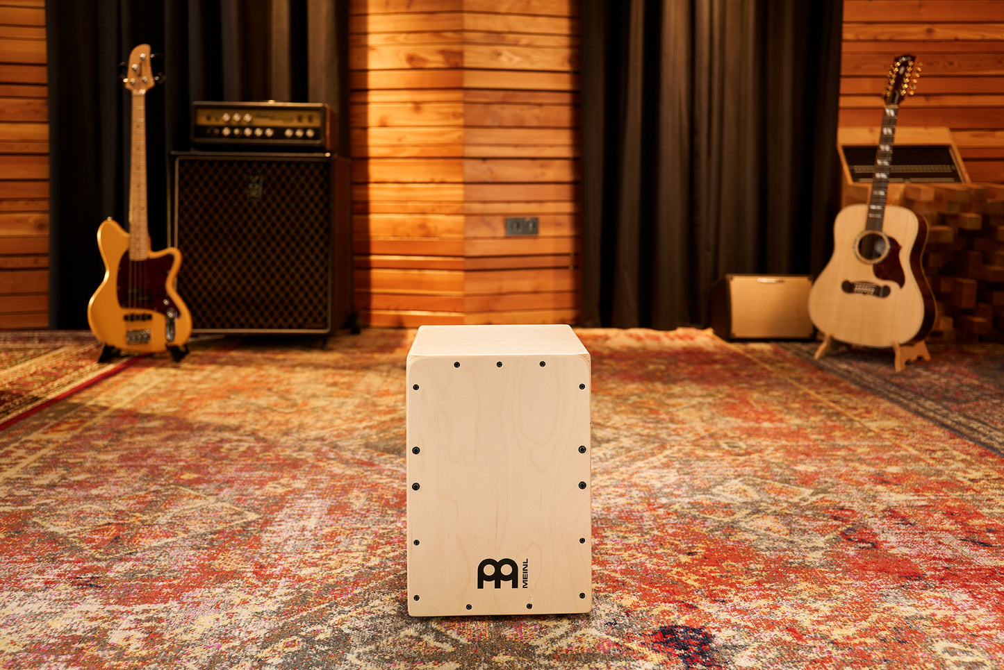 MEINL Percussion Jam Series Pickup Snare Cajon - Natural