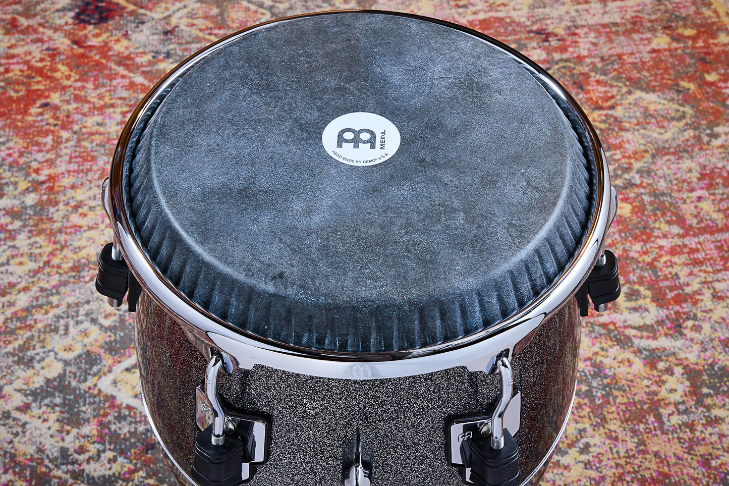 MEINL Percussion Artist Series Diego Galé Quinto 12 1/2" /REMO® Black Calfskin Skyndeep Heads - Midnight Star