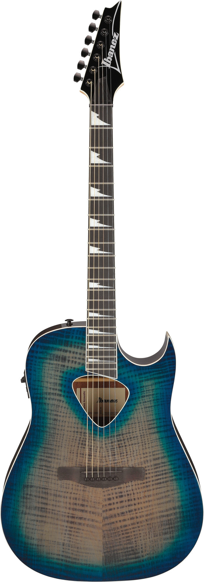 IBANEZ ALT Acoustic Guitar 6-String - Blue Doom Burst High Gloss