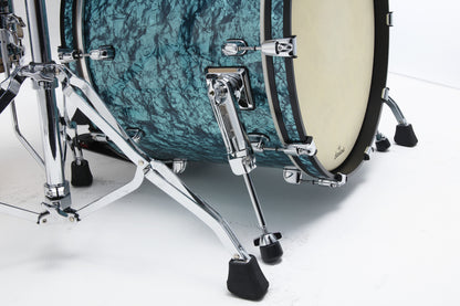 TAMA Starclassic Maple Duracover Wrap Shell Kit 4 pcs - Turquoise Pearl/Chrome HW