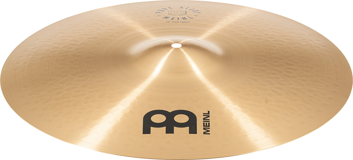 MEINL Cymbals Pure Alloy Thin Crash - 18"