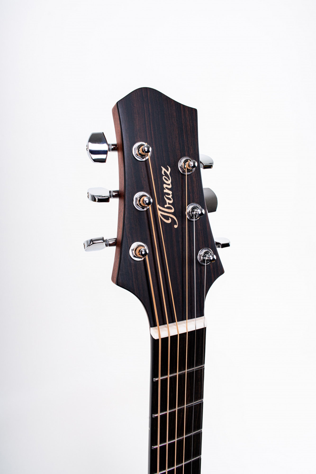 IBANEZ Jon Gomm Signature Acoustic Guitar 6-String - Black Satin Top / Natural High Gloss Back and Sides + Case