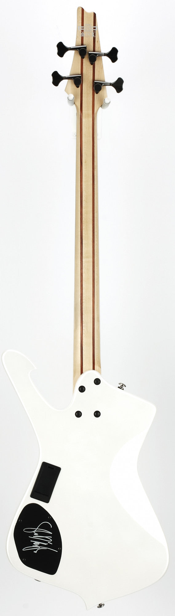 IBANEZ Sharlee D'Angelo Signature E-Bass 4-String - Pearl White + Koffer