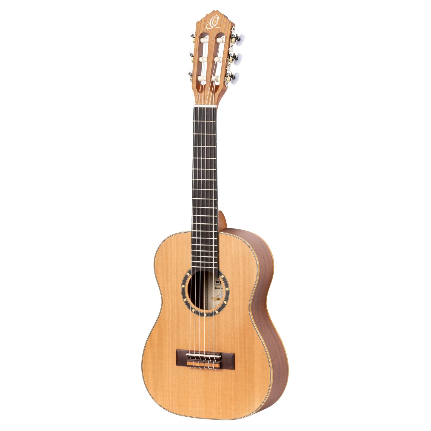 ORTEGA Family Series 1/4 Konzertgitarre 6 String Lefty - Zeder / Mahagoni Natur + Bag