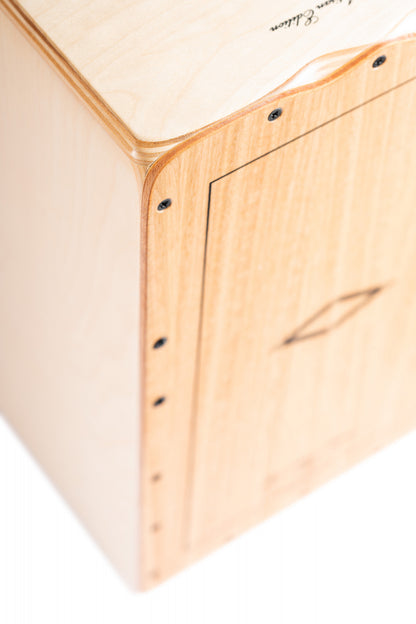 MEINL Percussion Artisan Edition Series String Cajon Tango Line - Light Eucalyptus