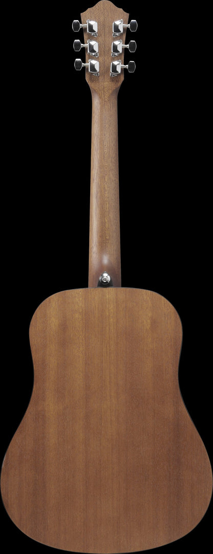 IBANEZ V Acoustic Guitar 6-String 3/4 Mini - Open Pore Natural + Gig Bag