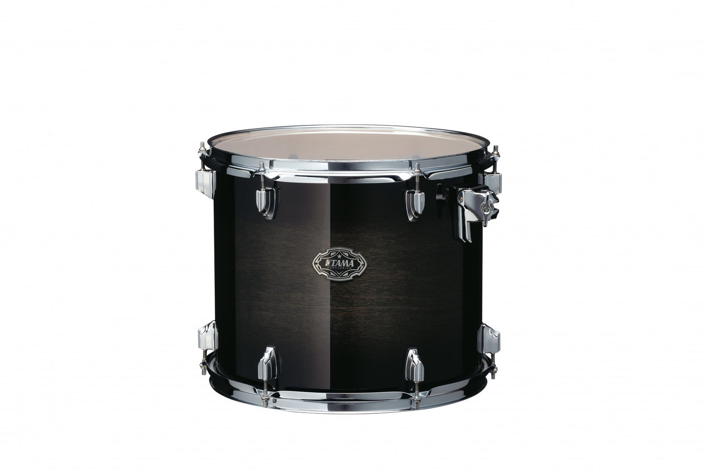 TAMA Concert Tom 14" x 12" - Transparent Black Burst/Chrom HW