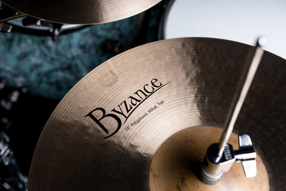 MEINL Cymbals Byzance Traditional Polyphonic HiHat - 15"