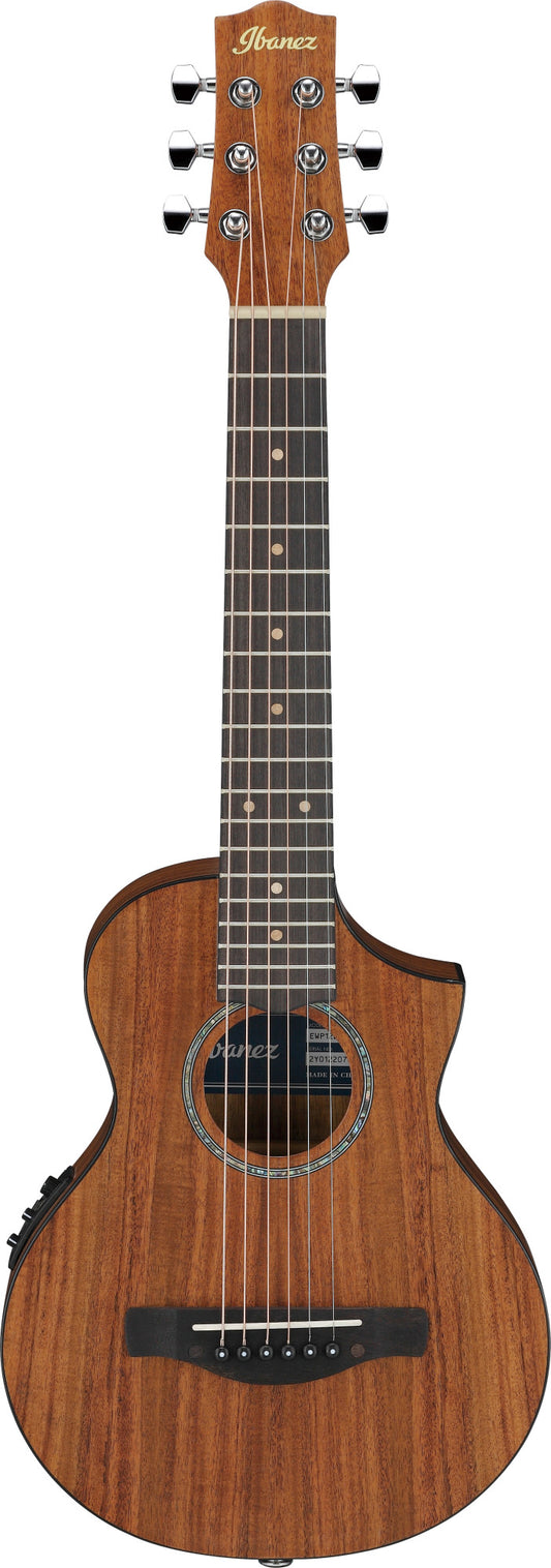 IBANEZ EWP Piccolo Guitar 6-String - Open Pore Natural + Gig Bag