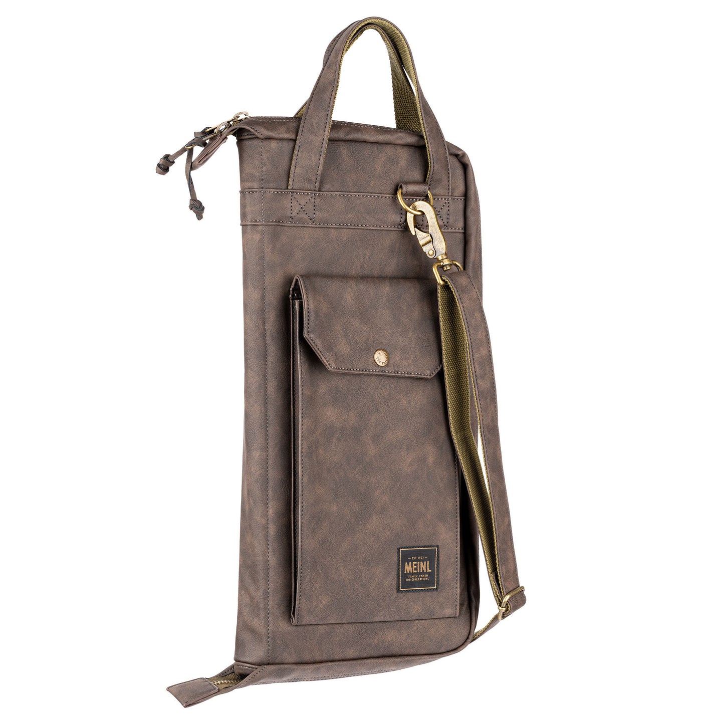 MEINL Cymbals Vintage Hyde Stick Bag - Dark Brown
