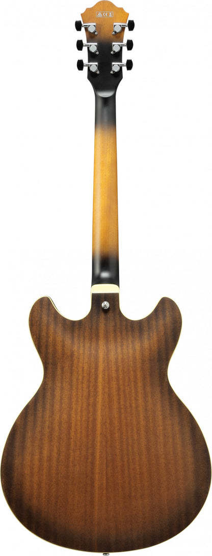 IBANEZ Artcore AS Hollowbody Gitarre 6-String Lefty - Tobacco Flat