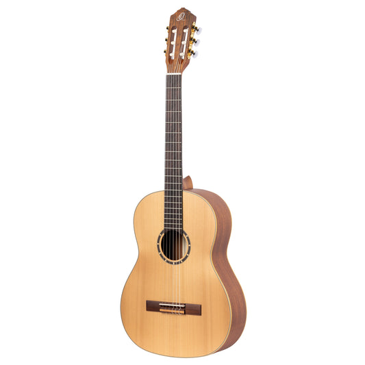 ORTEGA Family Series Pro 4/4 Classical Slim Neck Guitar 6 String Lefty - Cedar / Mahogany Natural + Gigbag