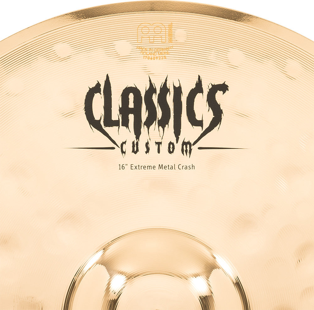 MEINL Cymbals Classics Custom Extreme Metal Crash - 16"