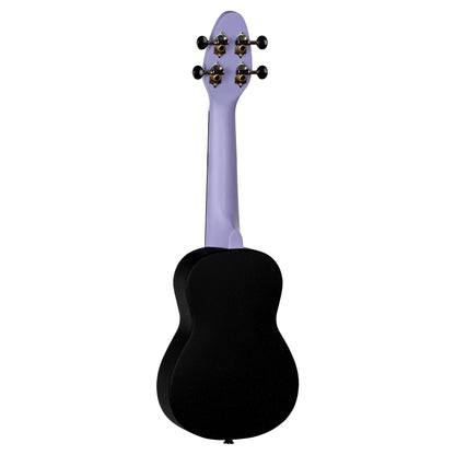 KEIKI K2 Serie Sopran Ukulele Set - Agathis / ABS Lavender Field