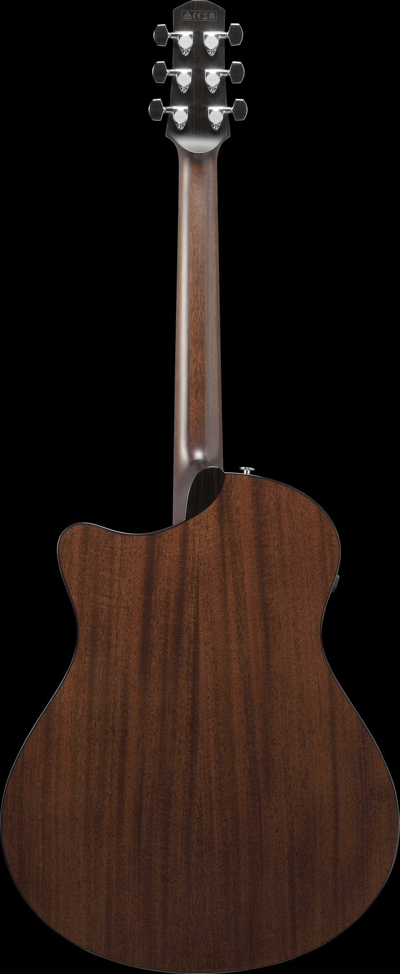 IBANEZ Advanced Acoustic, Platinum Collection 6-Str Natural High Gloss Auditorium Body